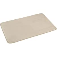 Amazon Basics - Alfombrilla de baño de espuma con memoria- 46 x 71 cm- beige
